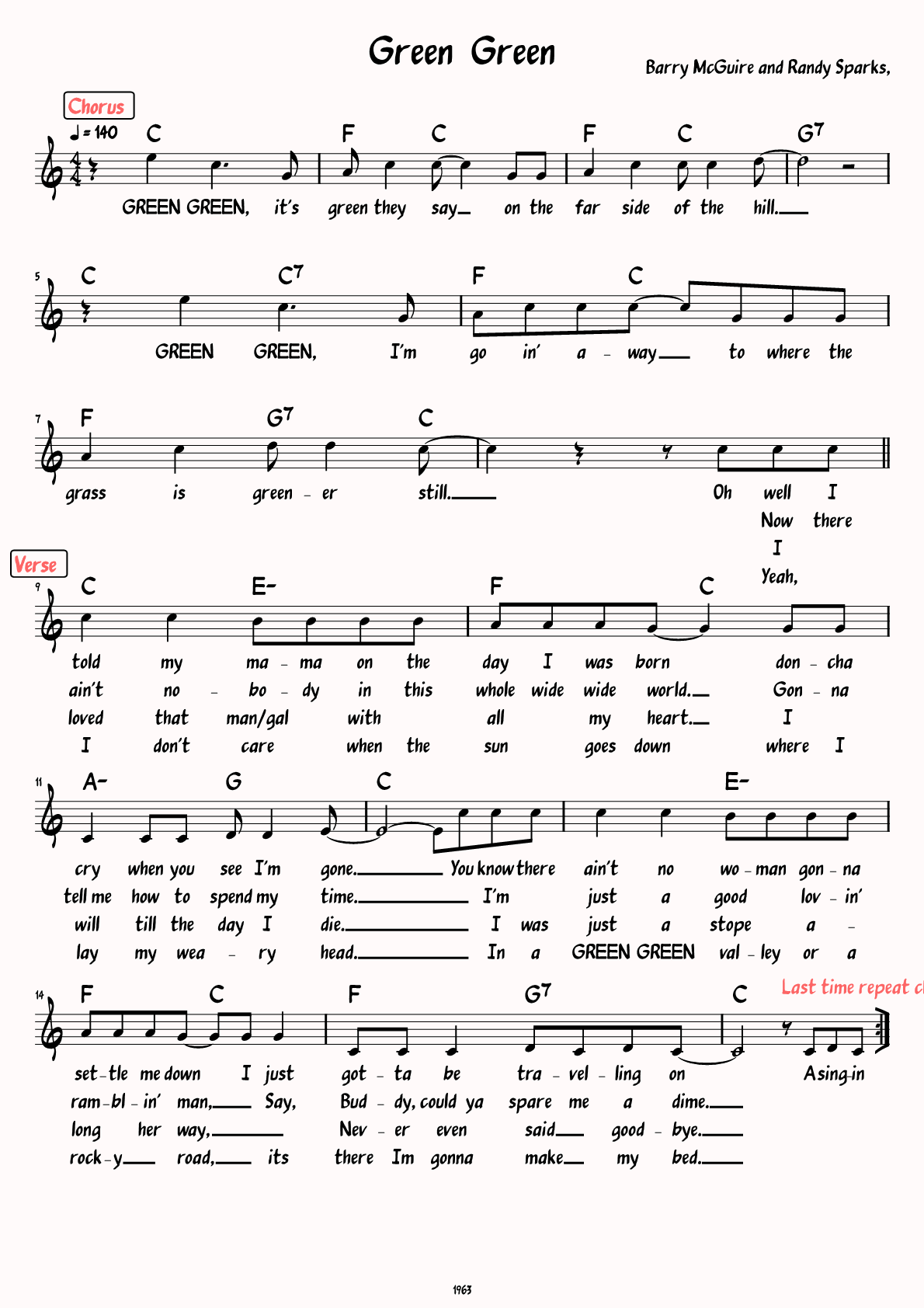Sheet Music